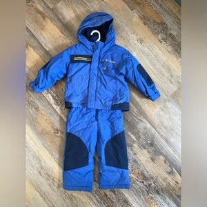 Columbia, 3t snow pants and matching jacket